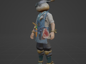 Bao Bro Beef - Fortnite 3D Model
