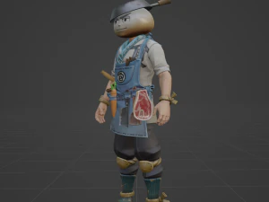 Bao Bro Beef - Fortnite 3D Model