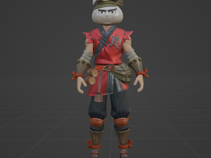 Bao Bro Pork- Fortnite 3D 模型