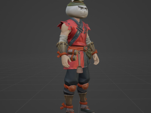 Bao Bro Pork- Fortnite 3D 模型