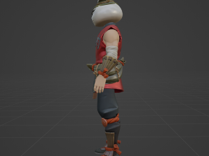 Bao Bro Pork- Fortnite 3D 模型