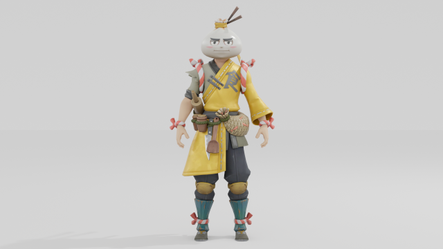 Bao Bro Shrimp- Fortnite 3Dモデル .c4d .max .obj .3ds .fbx .stl .blend 