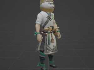 Bao Bro Veggie- Fortnite 3D Model