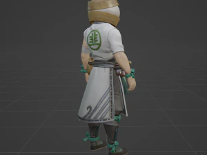Bao Bro Veggie- Fortnite 3D Model