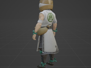 Bao Bro Veggie- Fortnite 3D 模型
