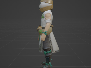 Bao Bro Veggie- Fortnite 3D 模型