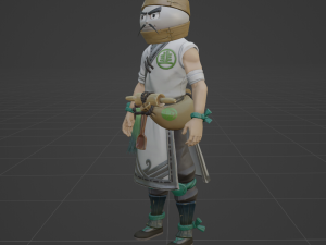 Bao Bro Veggie- Fortnite 3D 模型