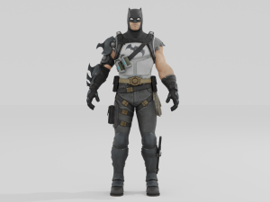Batman Zero 3D Model