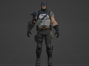 Batman Zero 3D 模型