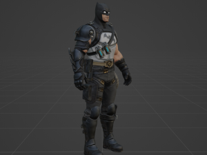 Batman Zero 3D 模型