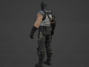 Batman Zero 3D Model