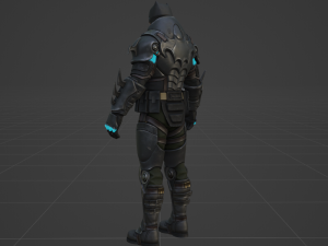 Batman Zero Armored 3D Model