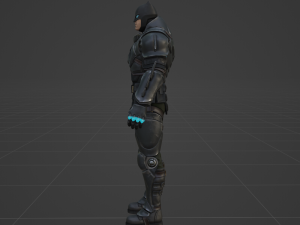 Batman Zero Armored 3D Model