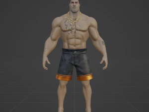 Beach Brutus - Fortnite 3D Model