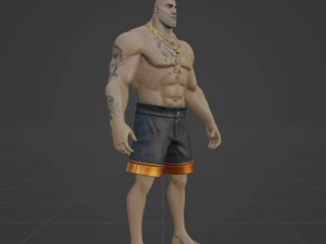 Beach Brutus - Fortnite 3D Model