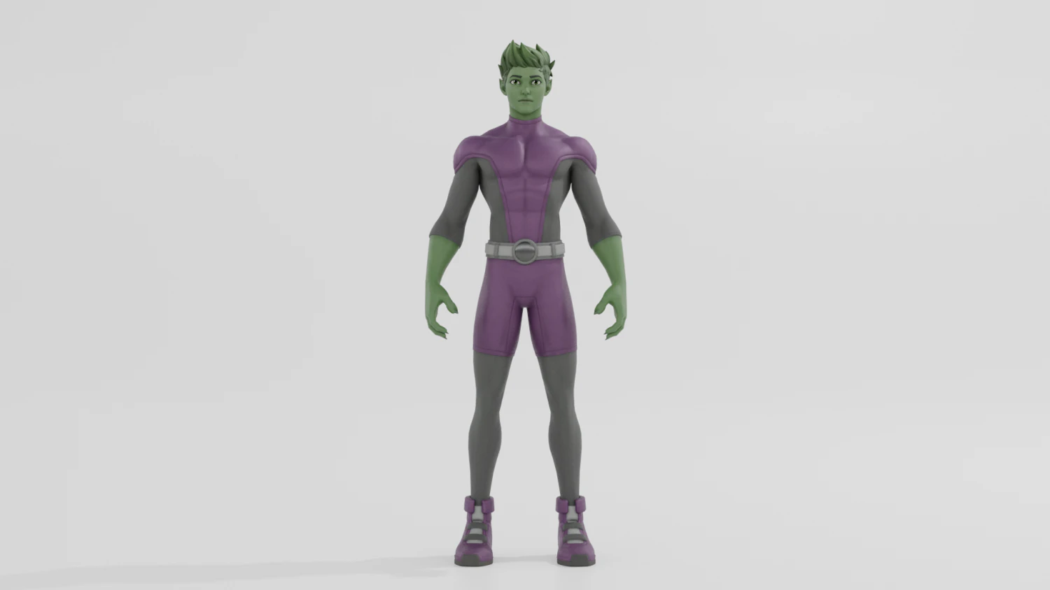 Beast Boy - Fortnite 3D Model .c4d .max .obj .3ds .fbx .stl .blend