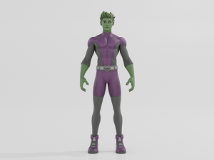 Beast Boy - Fortnite 3D Model