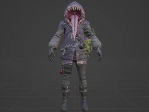 Big Mouth - Fortnite 3D Model