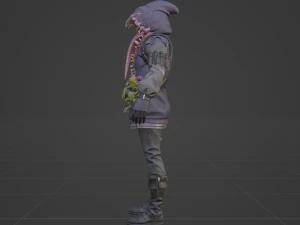 Big Mouth - Fortnite 3D Model