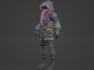 Big Mouth - Fortnite Modello 3D