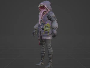 Big Mouth - Fortnite 3D Model