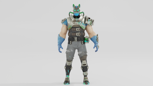 Big Chuggus - Fortnite Modelo 3D .c4d .max .obj .3ds .fbx .stl .blend 