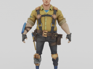 Bob - Fortnite Hero 3D Model