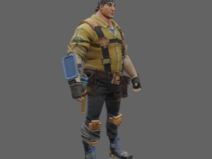 Bob - Fortnite Hero Modelo 3D