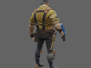 Bob - Fortnite Hero Modelo 3D