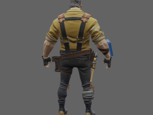 Bob - Fortnite Hero Modelo 3D