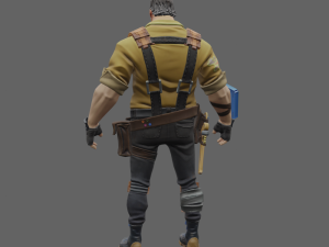 Bob - Fortnite Hero Modelo 3D