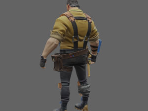 Bob - Fortnite Hero Modelo 3D