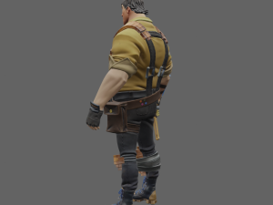 Bob - Fortnite Hero Modelo 3D