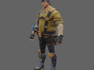 Bob - Fortnite Hero Modelo 3D