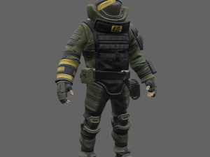 Bomb Squad - Fortnite 3D Модель