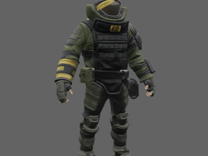 Bomb Squad - Fortnite 3D Model
