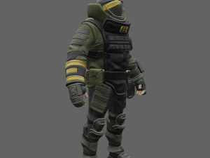 Bomb Squad - Fortnite 3D Model