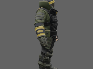 Bomb Squad - Fortnite 3D Модель