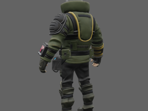 Bomb Squad - Fortnite 3D Модель