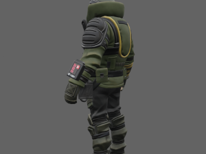 Bomb Squad - Fortnite 3D Модель