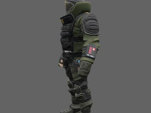 Bomb Squad - Fortnite 3D Model