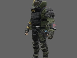 Bomb Squad - Fortnite 3D Модель