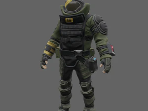 Bomb Squad - Fortnite 3D Model