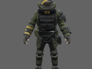 Bomb Squad - Fortnite 3D Модель