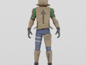 Boxer - Fortnite 3D Model