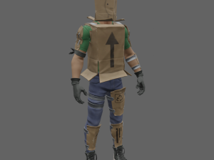 Boxer - Fortnite 3D Model