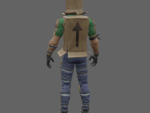 Boxer - Fortnite 3D Model