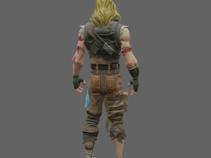 Bunker Jonesy - Fortnite 3D Model