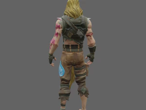 Bunker Jonesy - Fortnite 3D Model
