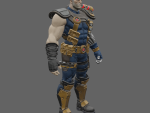 Cable - Fortnite 3D 模型